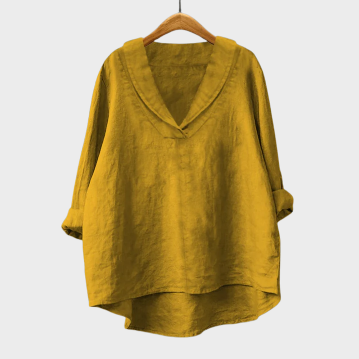 Samantha | Elegant Summer Linen Shirt