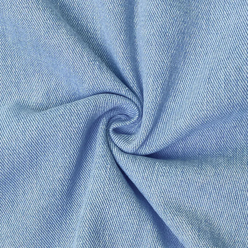 Lunariah - Casual Denim Pocket Dress