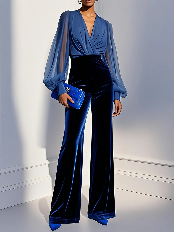 Maud™ | Elegant jumpsuit with V-neck