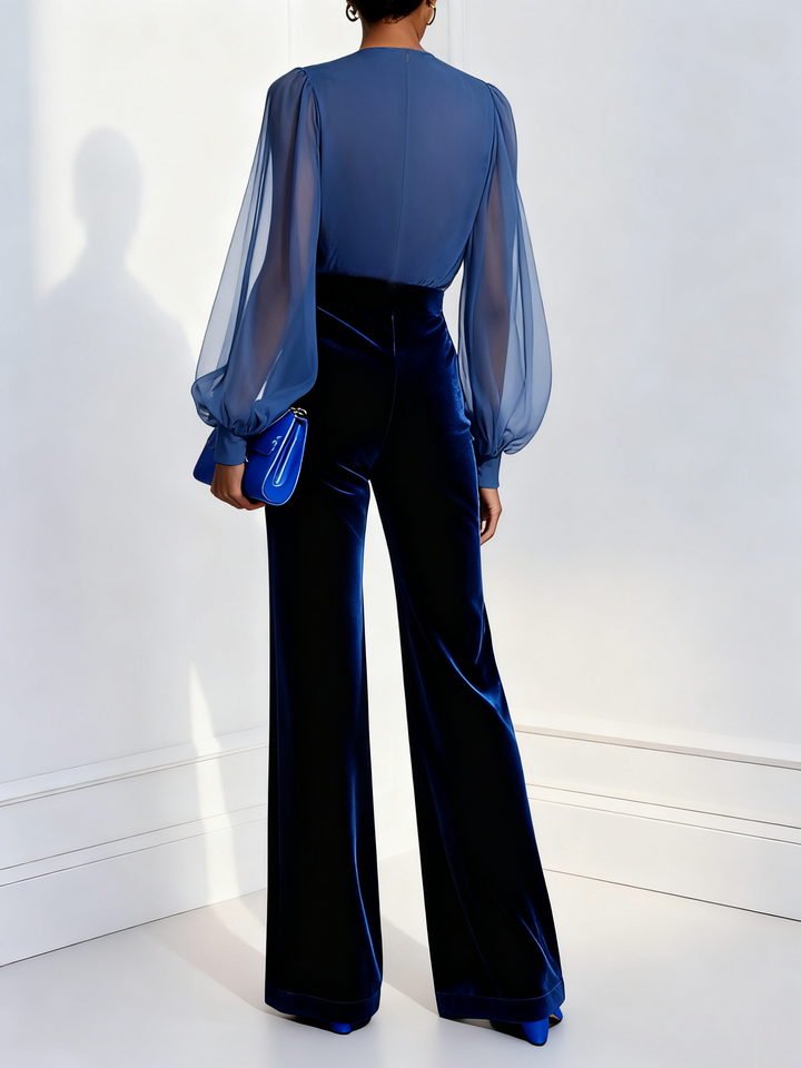 Maud™ | Elegant jumpsuit with V-neck