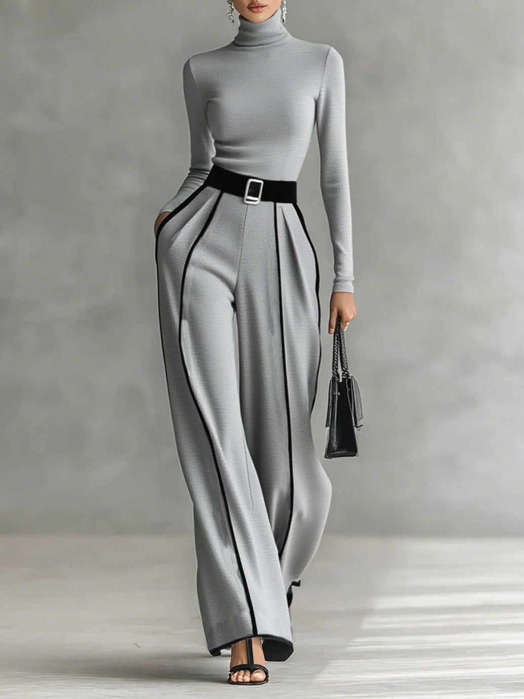 Vera™ | Elegant ensemble with contrasting detail