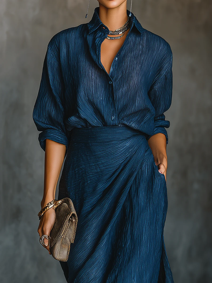 Sara™ | Elegant ensemble with long skirt
