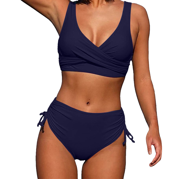 Flora – High-Waisted Bikini Set