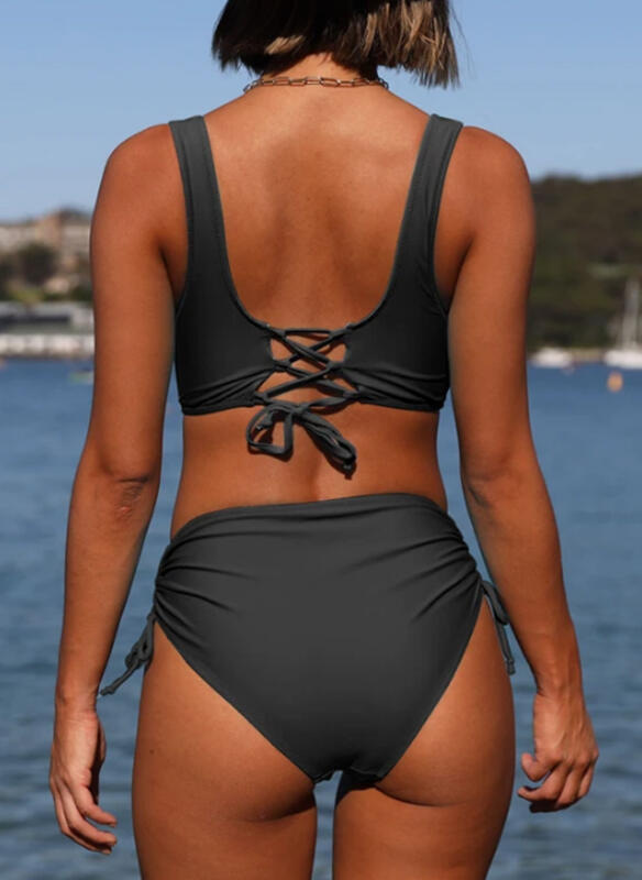 Flora – High-Waisted Bikini Set